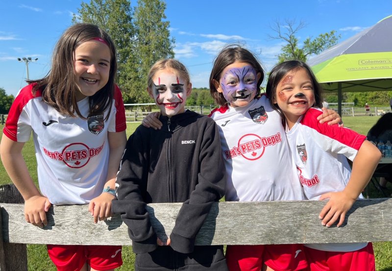 soccer fun day in Puslinch