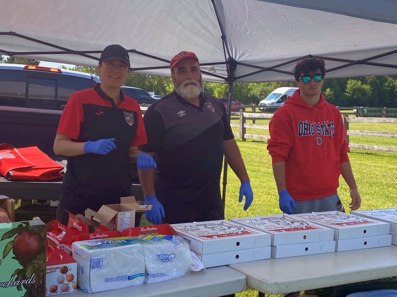 soccer fun day in Puslinch