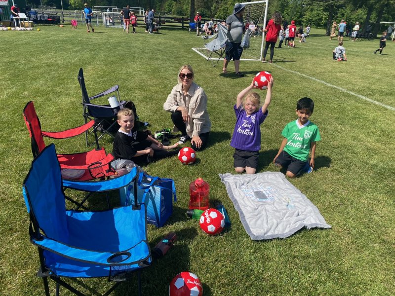 soccer fun day in Puslinch